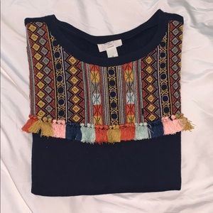 LOFT Fringe Top